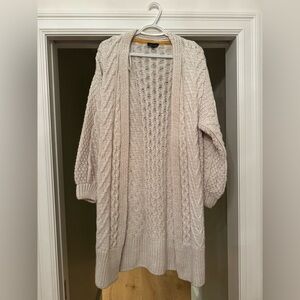 Topshop Cable Knit Duster 2